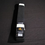 Tokon Martial Arts Supply Cotton Black Belt 2